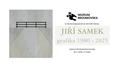 Vernisáž výstavy Jiří Samek: grafika 1980 - 2025